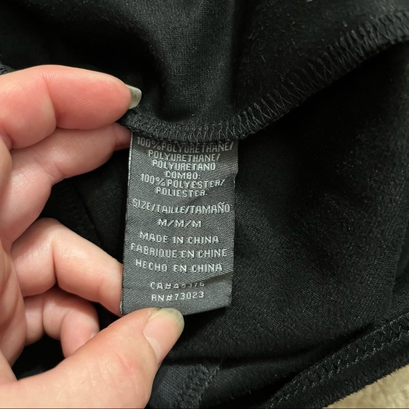 Faux Leather and Suede A Line skirt - Picture 3 of 8